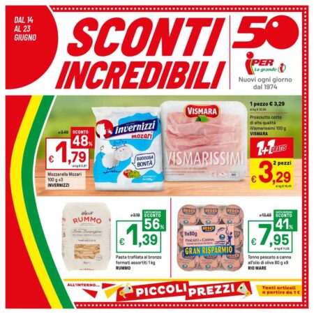 Volantino Iper dal 14 al 23 giugno 2024
