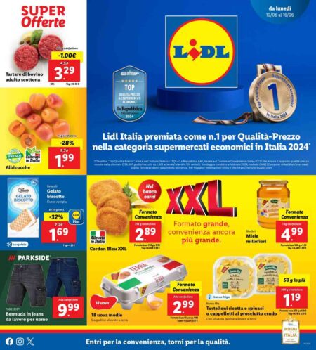 Volantino Lidl dal 10 al 16 giugno 2024