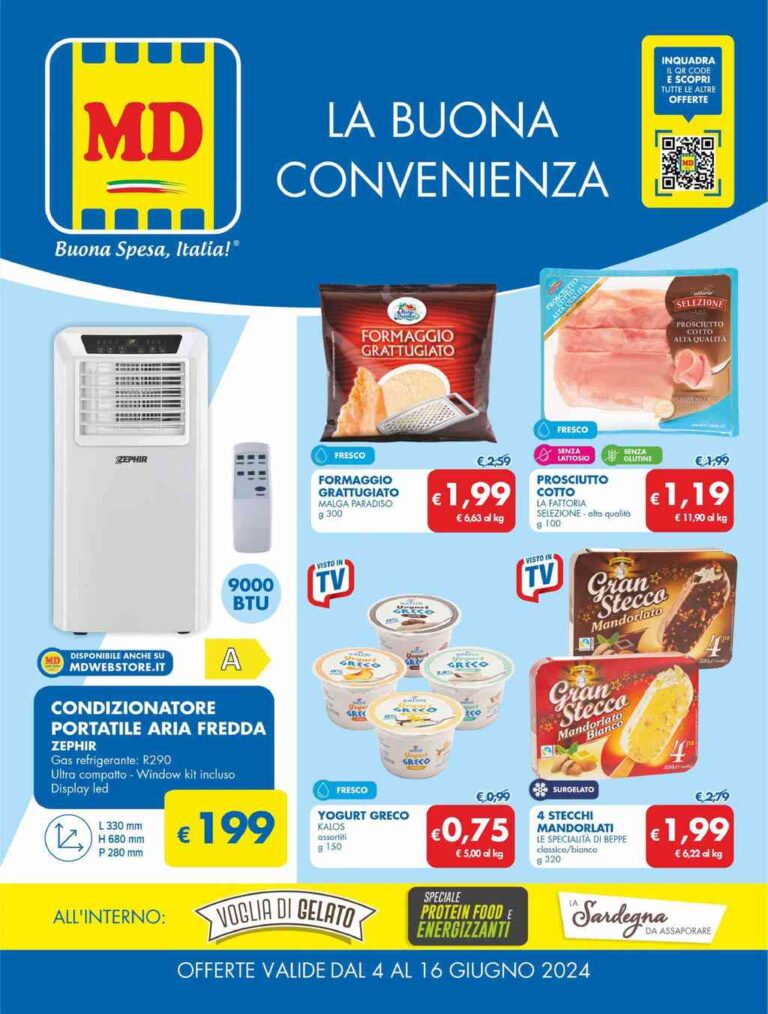 Volantino MD dal 4 al 16 giugno 2024