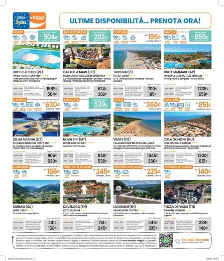 Eurospin Viaggi dal 4 al 14 luglio 2024