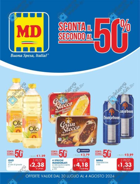 Volantino MD dal 30 luglio al 4 agosto 2024