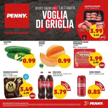 Volantino Penny dal 1 al 13 agosto 2024
