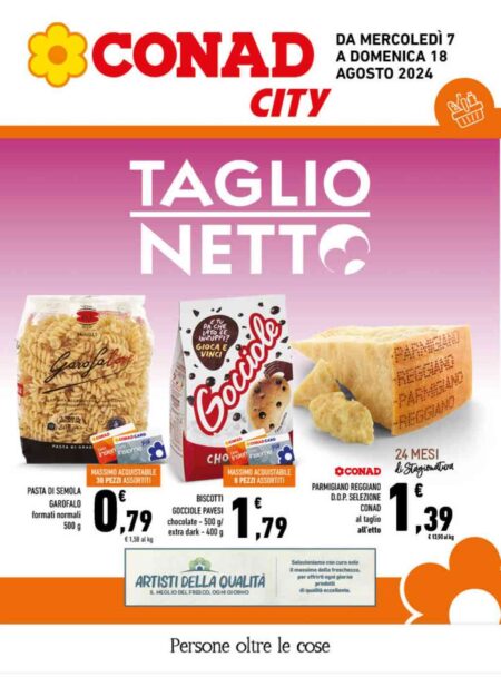 Volantino Conad City Campania dal 7 al 18 agosto 2024