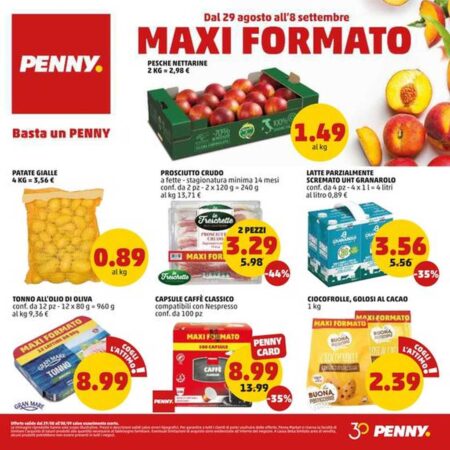Volantino Penny dal 29 agosto al 8 settembre 2024