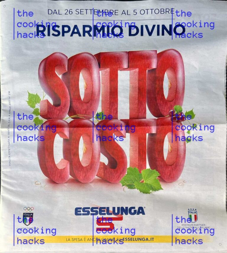 Volantino Esselunga dal 26 settembre 2024