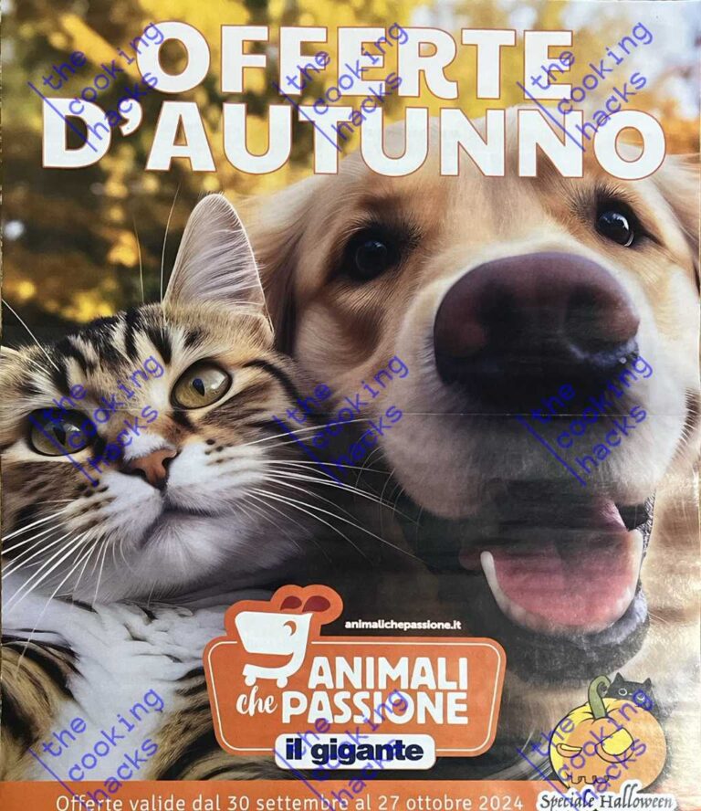 Volantino Il Gigante Pet Store dal 30 settembre al 27 ottobre 2024