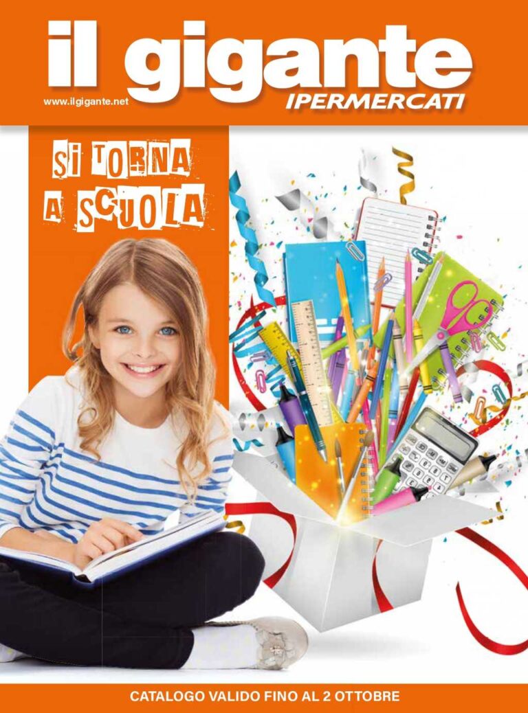 Volantino Il Gigante fino al 2 ottobre 2024: Si ritorna a scuola