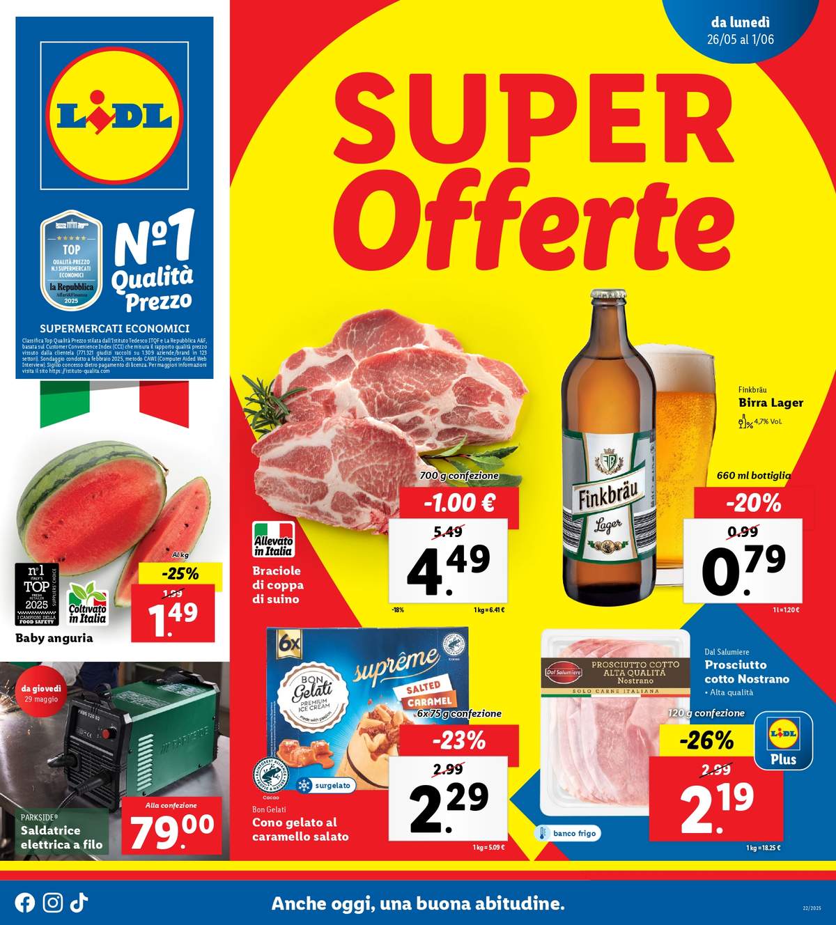 volantino lidl dal 2 giugno 2025